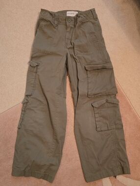Abercrombie Kids Olive Green Cargo Pants